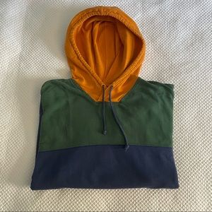 Garage Colorblock Hoodie Sweatshirt